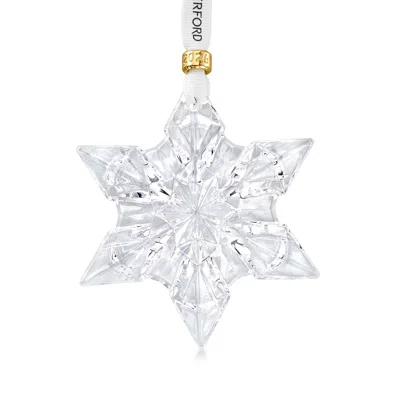 Waterford Crystal 2026 Annual Snowcrystal Ornament In Silver