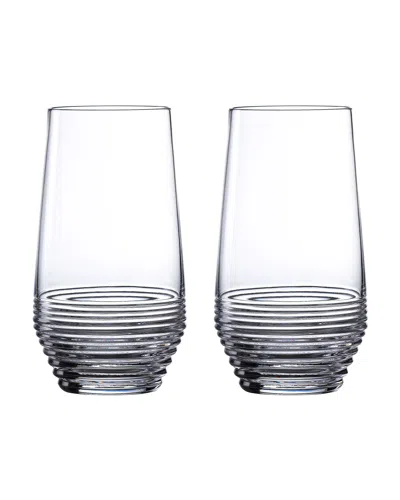 Waterford Crystal Circon Highballs, Set Of 2 In Transparent