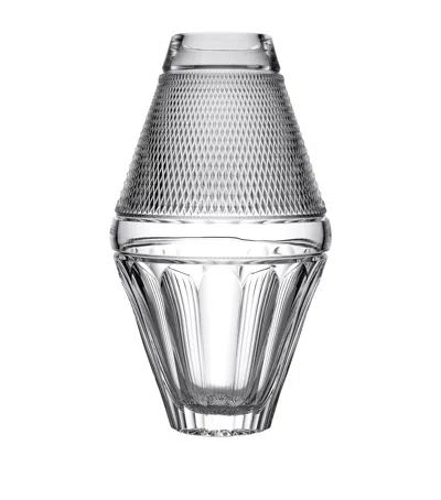 Waterford Crystal Copper Coast Vase In Clear