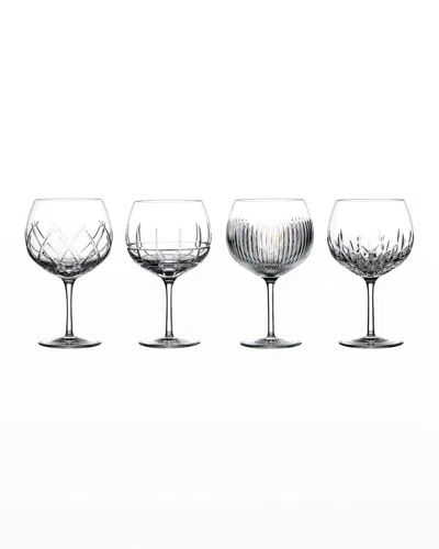 Waterford Crystal Gin Journey Assorted Balloon Glasses, Set Of 4 In Transparent