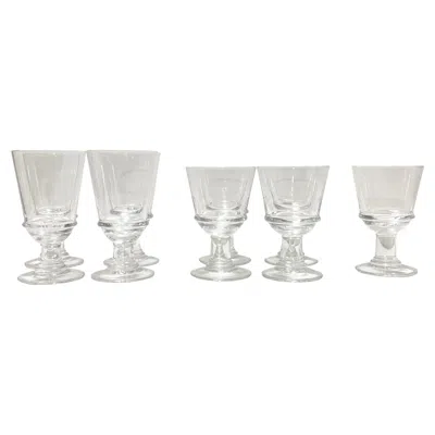 Pre-owned Waterford Crystal Goblets Owned By Fashion Legend André Leon Talley In Gray