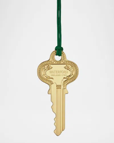 Waterford Crystal Golden Key Christmas Ornament