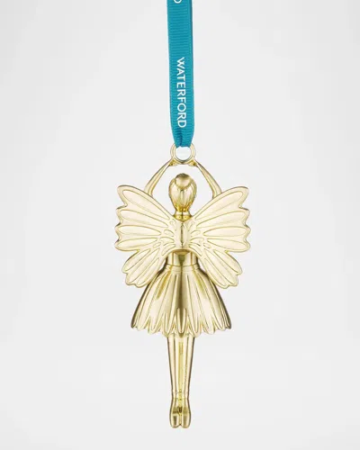 Waterford Crystal Golden Sugar Plum Christmas Ornament