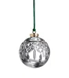 Waterford Lismore Bauble Ornament In Clear