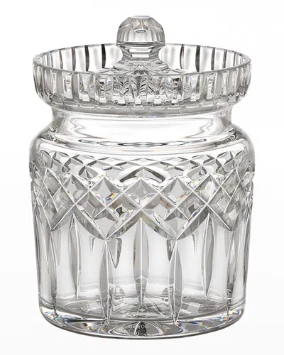 Waterford Crystal Lismore Biscuit Barrel In White