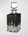 Waterford Crystal Lismore Black Decanter In Black