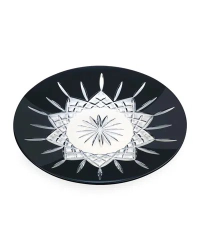 Waterford Crystal Lismore Black Decorative Plate - 12"