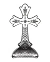 Waterford Crystal Lismore Cross In Clear