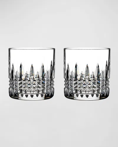 Waterford Crystal Lismore Diamond Straight Sided Tumblers 6 Oz., Set Of 2 In White