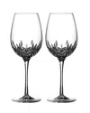 Waterford Crystal Lismore Essence Goblets, Set Of 2 In Blue
