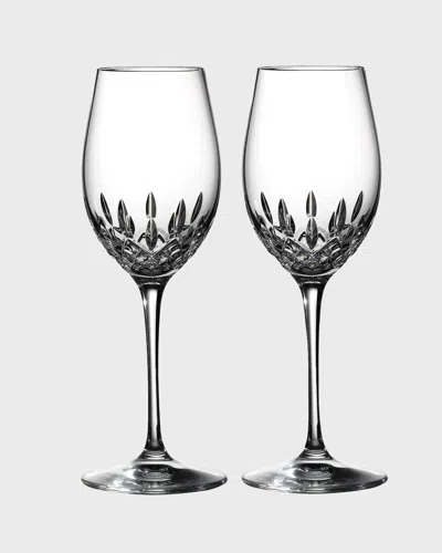 Waterford Crystal Lismore Essence Wine Glasses, Set Of 2 In Blue