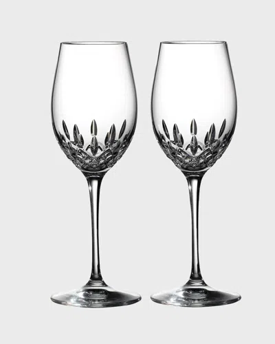 Waterford Crystal Lismore Essence Wine Glasses, Set Of 2 In Clear