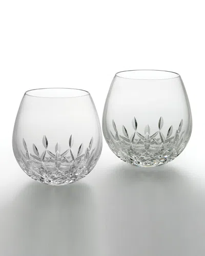 Waterford Crystal Lismore Nouveau Light Red Wine Glasses, Set Of 2 In White