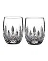 Waterford Crystal Lismore Rounded Tumblers, Set Of 2 In White