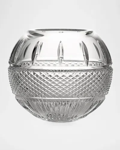 Waterford Crystal Mastercraft Irish Lace 5" Crystal Rose Bowl In White