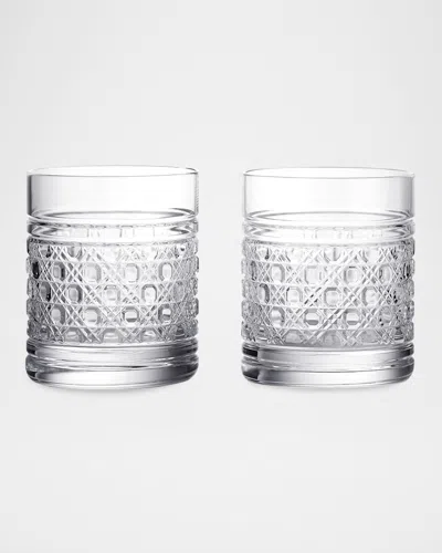 Waterford Crystal Opulence 11.5 Oz. Crystal Tumblers, Set Of 2 In Transparent