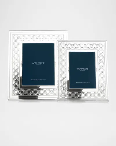 Waterford Crystal Opulence Crystal Photo Frame, 4" X 6" In Metallic