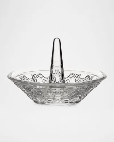 Waterford Crystal Opulence Crystal Ring Holder In Transparent