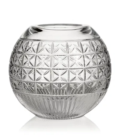 Waterford Crystal Opulence Serving Bowl In Transparent