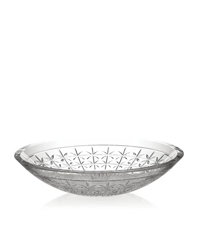Waterford Crystal Opulence Serving Bowl In Transparent