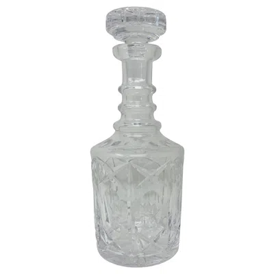 Pre-owned Waterford Crystal Vintage Mid Century Waterford Lead Crystal Decanter With Stopper In Gray
