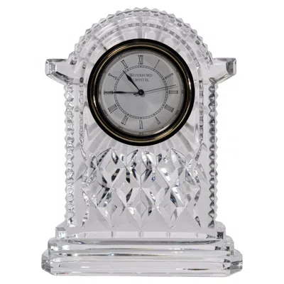 Pre-owned Waterford Crystal Vintage  Lismore Carriage Clock In Gray