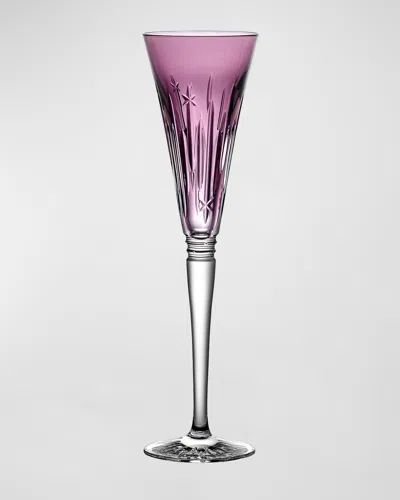 Waterford Crystal Winter Wonders Midnight Frost Flute, Lilac In Black