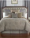 Waterford Discontinued  Carrick Silver/antique Gold Cal Comforter Set