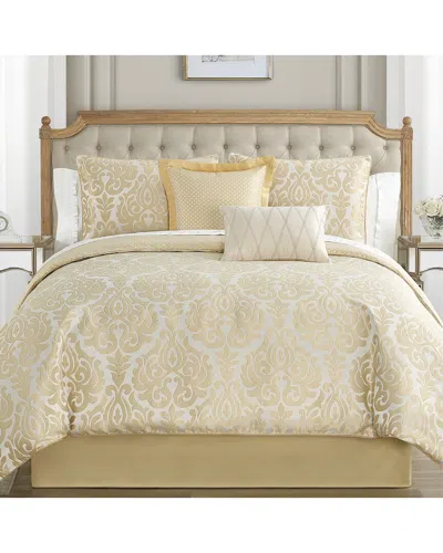 Waterford Bastia Comforter Set In Gold