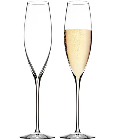WATERFORD ELEGANCE CLASSIC FLUTE 8 OZ, SET OF 2