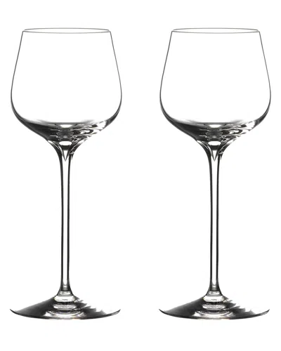 Waterford Elegance Dessert Wine Glasses (set Of 2) In Black
