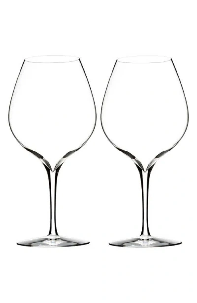 Waterford Elegance Bordeaux Wine Glass, Pair In Clear