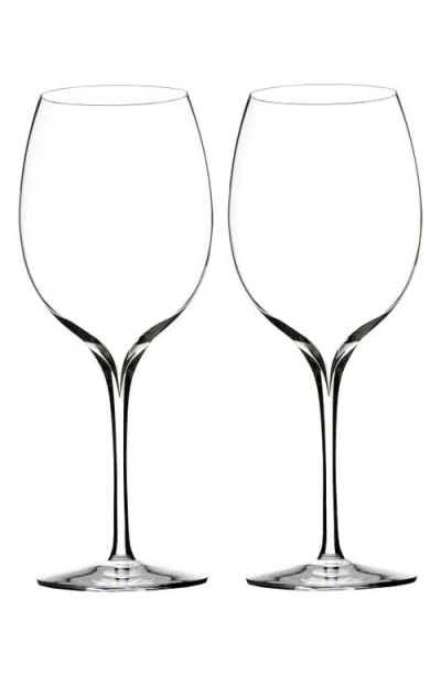 WATERFORD WATERFORD 'ELEGANCE' FINE CRYSTAL PINOT GRIGIO WINE GLASSES