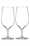 Waterford Lismore Elegance 2-piece Bordeaux Wine Glass Set In Clear