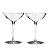 Waterford Elegance Optic Belle Coupe 6.7 Oz, Set Of 2 In Clear