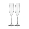Waterford Elegance Optic Classic Champagne Flute, Set Of 2