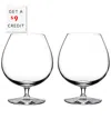 Waterford Elegance Brandy Glasses Set Of Two