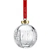 Waterford Elton John Crystal E Icon Bauble Ornament In Transparent