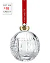 Waterford Elton John Crystal E Icon Bauble Ornament