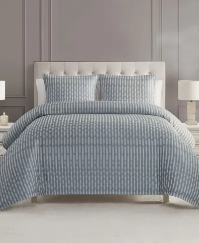 Waterford Epitome Aretha 3-pc. Comforter Set, King In Blue
