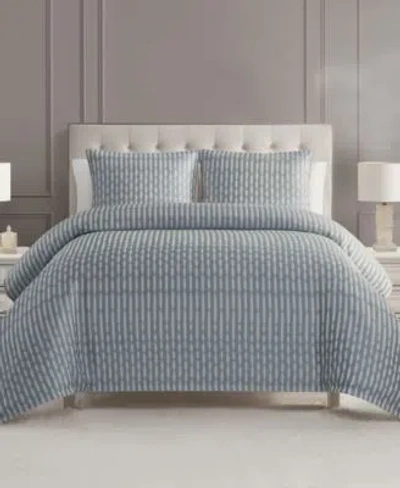 Waterford Epitome Aretha Comforter Set In Blue
