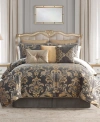 Waterford Everett Comforter Sets In Charcoal
