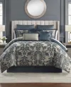 Waterford Everett Comforter Set In Teal