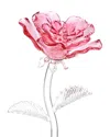 Waterford Fleurology Pink Rose In Pink