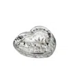 Waterford Giftology Heart Box In Clear