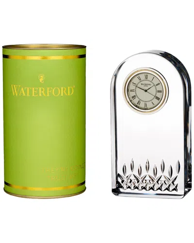 Waterford Giftology Lismore Essence Clock In Green