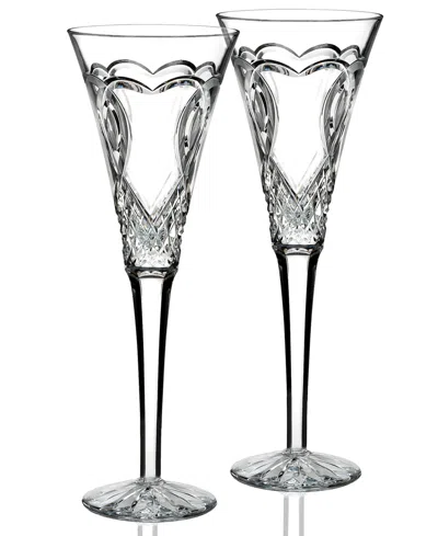 Waterford Gifts, Wedding Collection Toasting Flutes, Set Of 2 In No Color