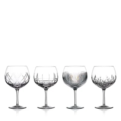 Waterford Gin Journey Aran Balloon Crystal Glasses Set Of Four