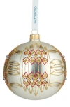 Waterford Holiday Heirlooms Dungarvan Glass Ornament In Neutral