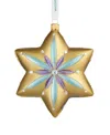Waterford Holiday Heirlooms Star Glass Ornament In Gold